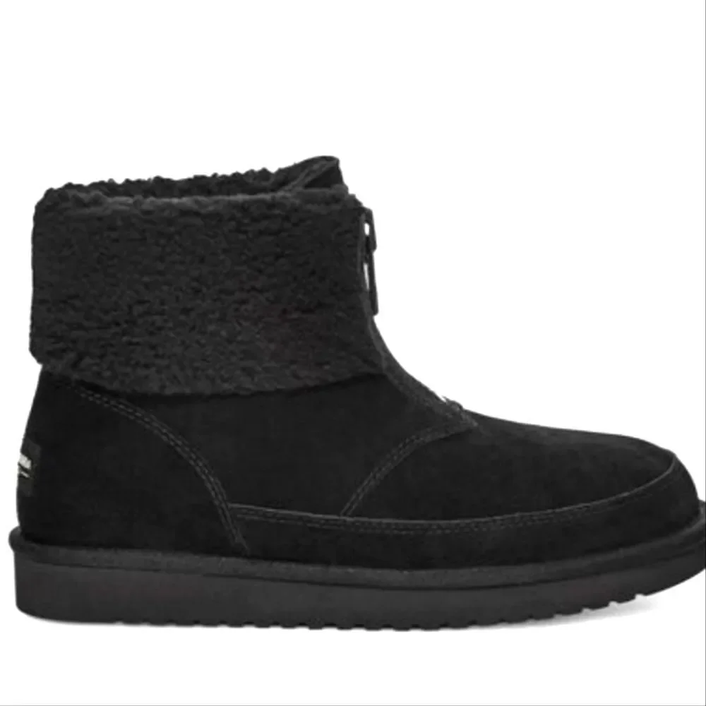 Koolaburra By Ugg Lytta Mini Leather Faux Fur Shearling‎ Boot